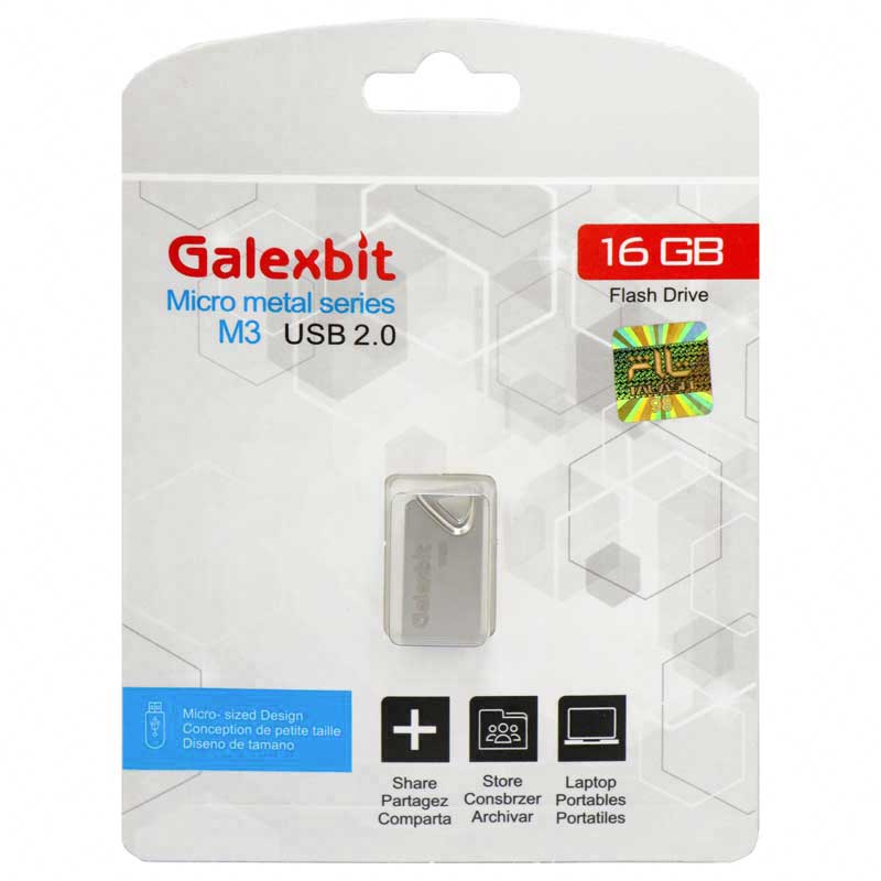 فلش 16 گیگ گلکس بیت Galexbit Micro metal series M3