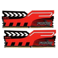 رم کامپیوتر Geil Evo Forza Red DDR4 16GB 2400MHz CL16 Dual