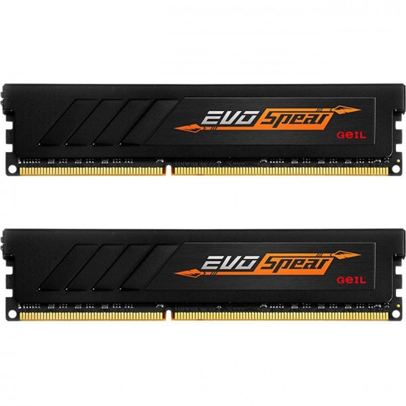 رم کامپیوتر Geil Evo Spear Black DDR4 16GB 2400MHz CL16 Dual