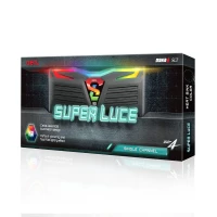 رم کامپیوتر Geil SUPER LUCE Black DDR4 16GB 2400MHz CL16 Single