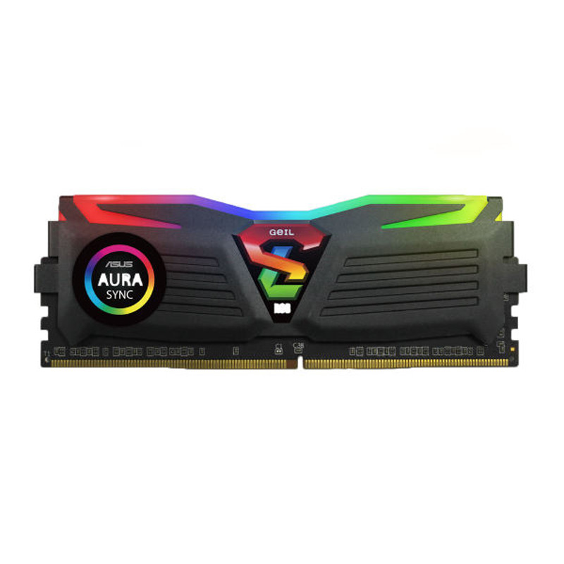 رم کامپیوتر Geil SUPER LUCE RGB DDR4 16GB 2400MHz CL16 Single