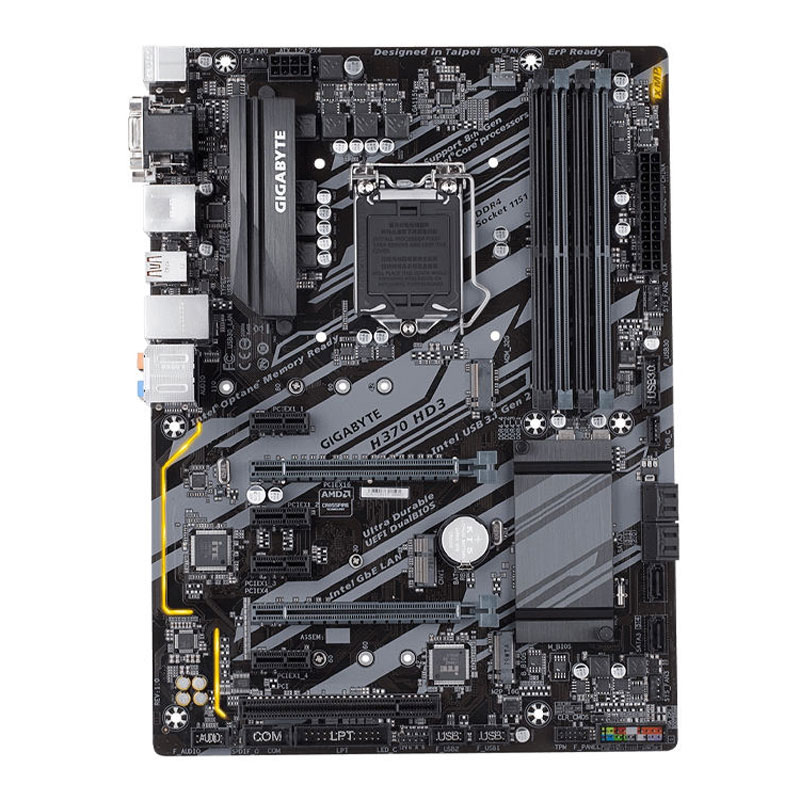 مادربرد گیگابایت H370 HD3 rev 1.0 DDR4