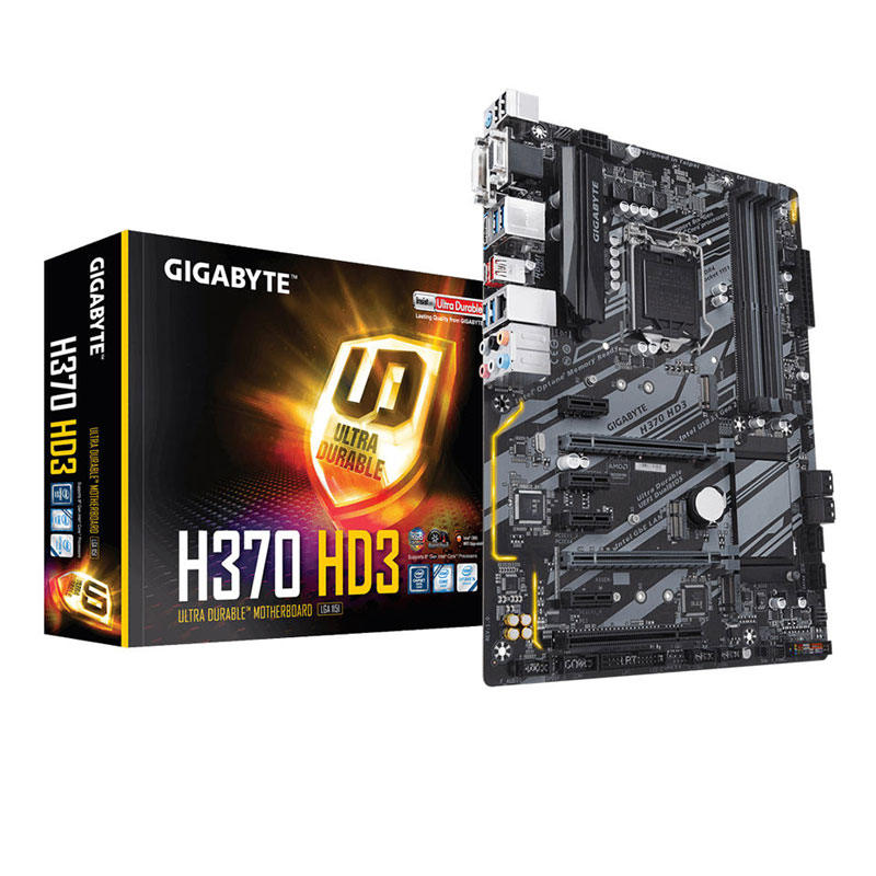 مادربرد گیگابایت H370 HD3 rev 1.0 DDR4