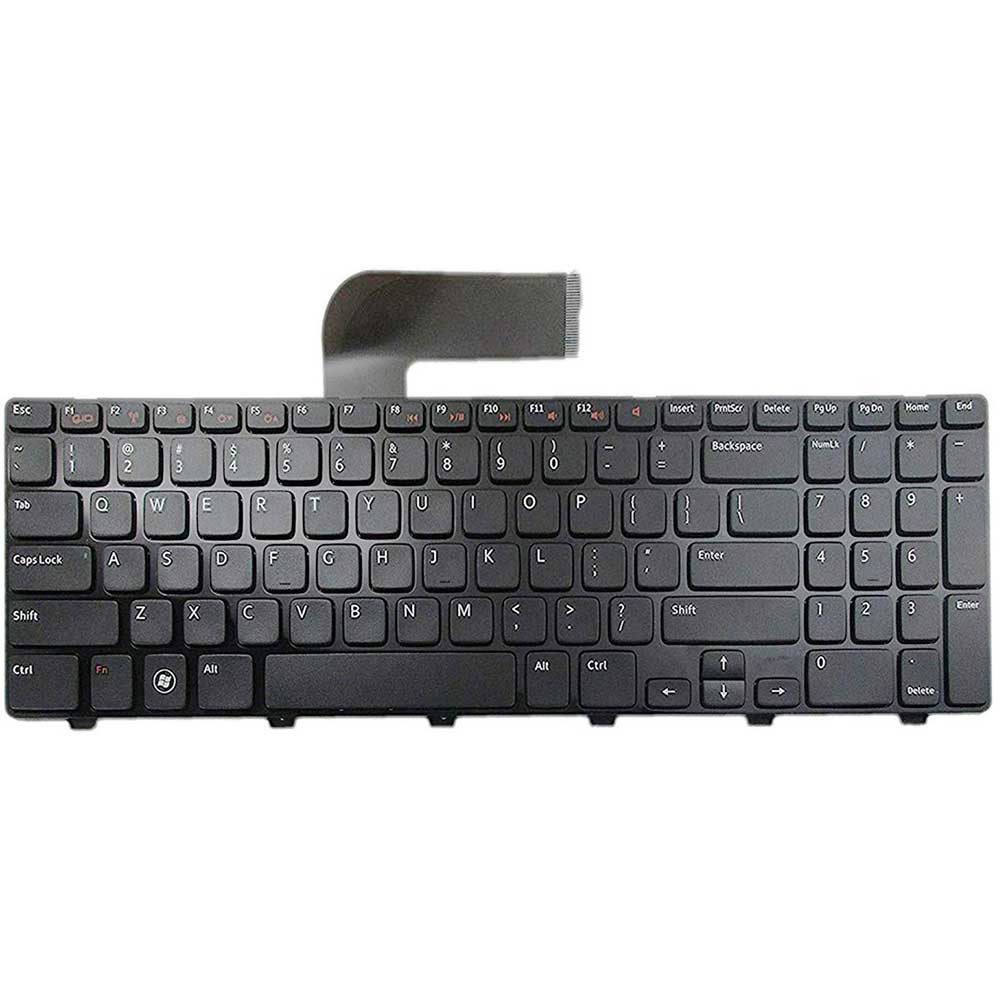 کیبورد لپ تاپ دل DELL N5110 بدون فریم مشکی