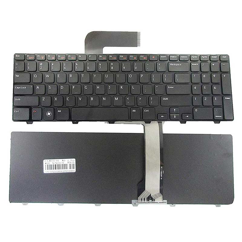کیبورد لپ تاپ دل DELL N5110 بدون فریم مشکی