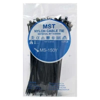 بست کمربندی MST MS-150Y 2.5*150mm بسته ۱۰۰ عددی