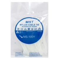 بست کمربندی MST MS-100Y 2.5*100mm بسته ۱۰۰ عددی