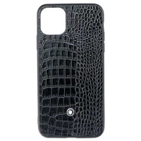 قاب چرمی Mont Blanc آیفون iPhone 11 Pro Max مشکی