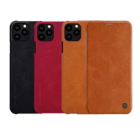 کیف چرمی اورجینال QIN نیلکین Apple iPhone 11 Pro