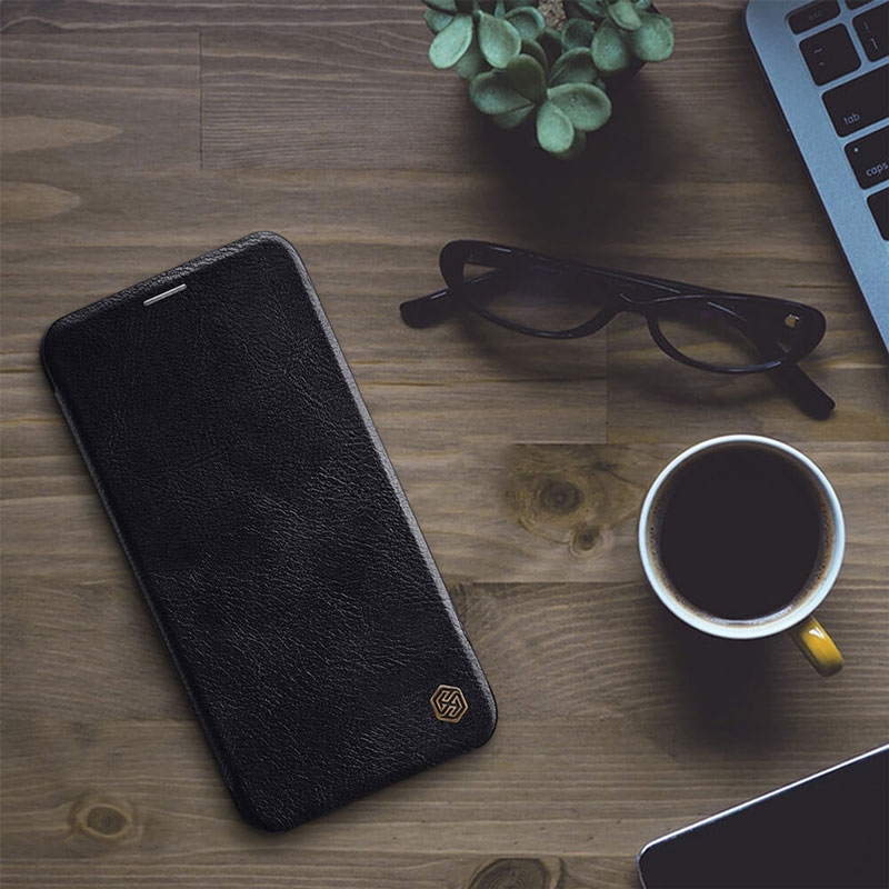 کیف چرمی اورجینال QIN نیلکین Apple iPhone 11 Pro