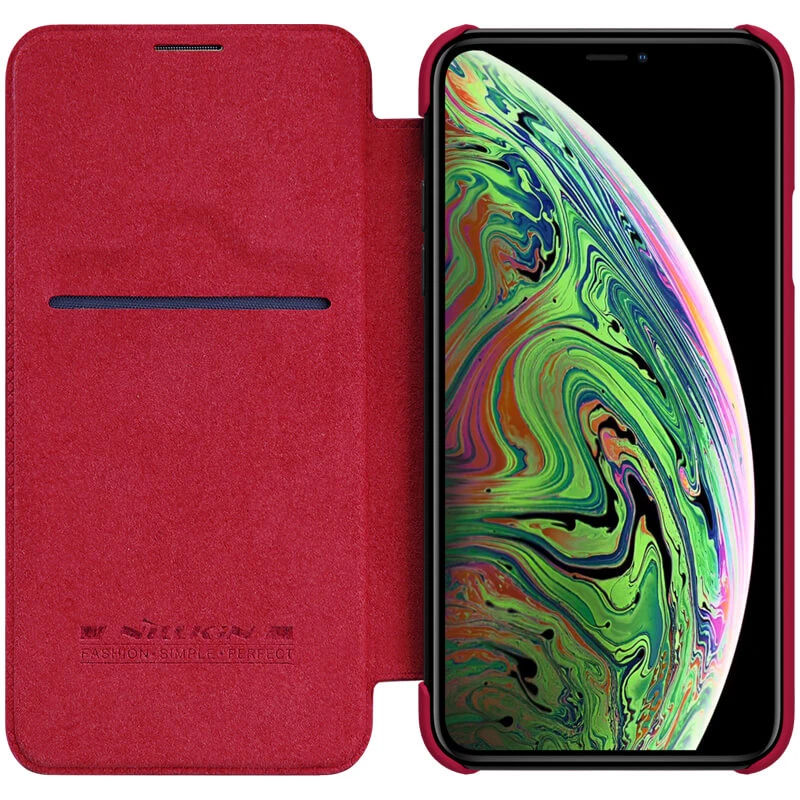 کیف چرمی اورجینال QIN نیلکین Apple iPhone 11 Pro