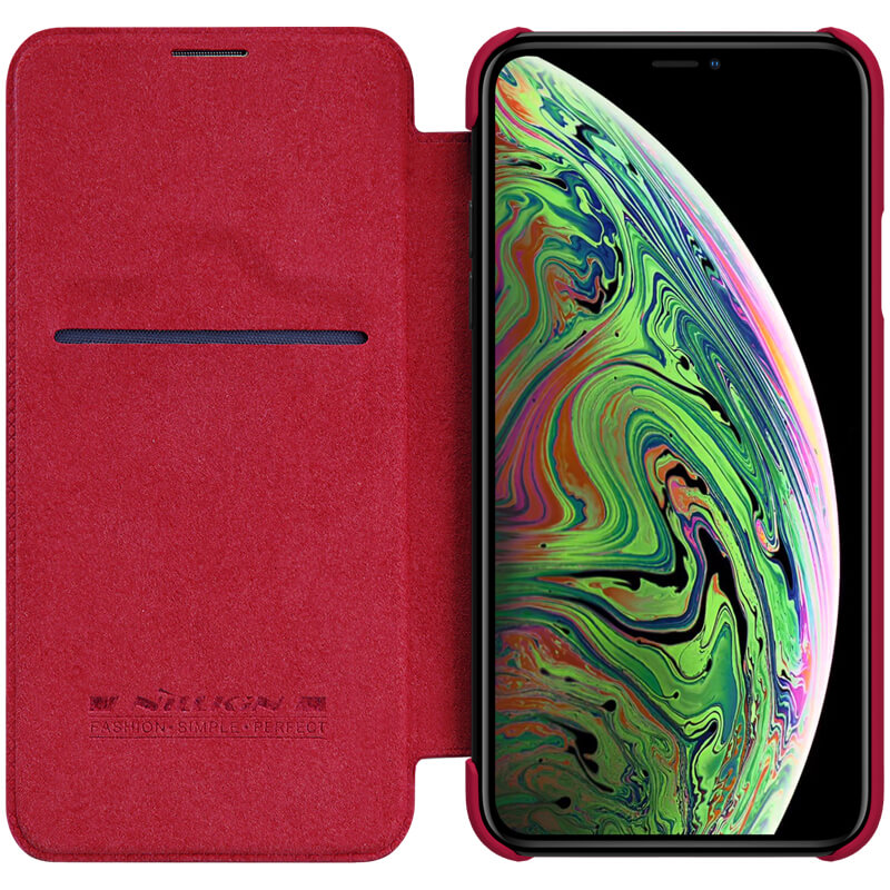 کیف چرمی اورجینال QIN نیلکین Apple iPhone 11 Pro
