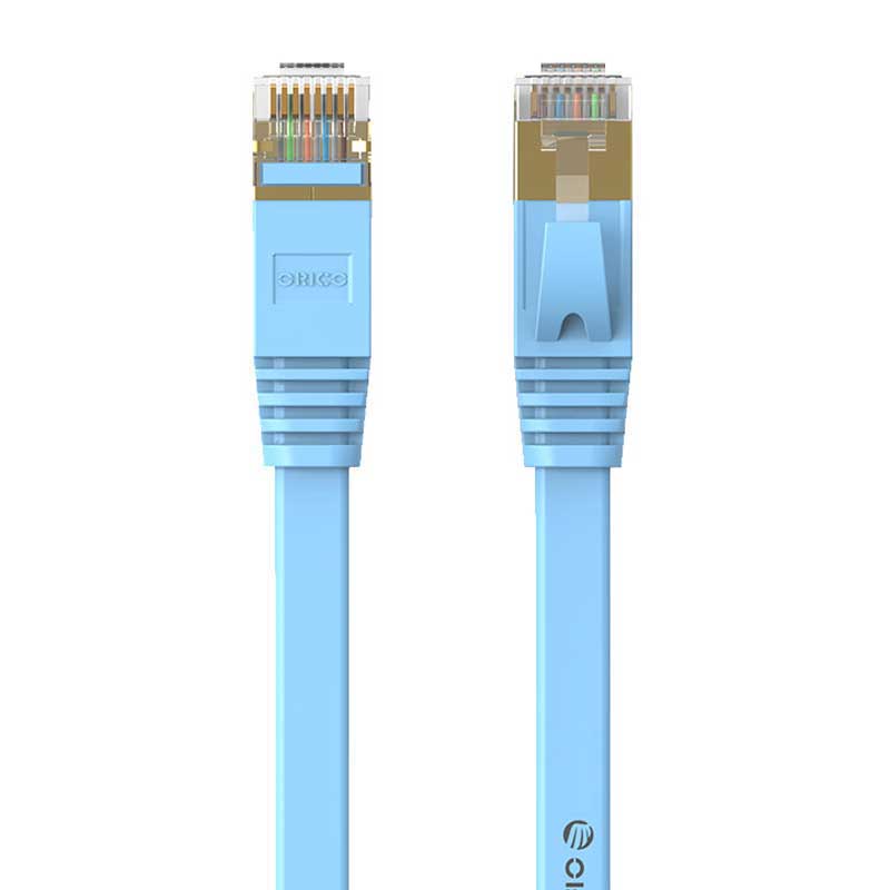کابل شبکه Orico PUG-C7B Cat7 Flat lan 3m 