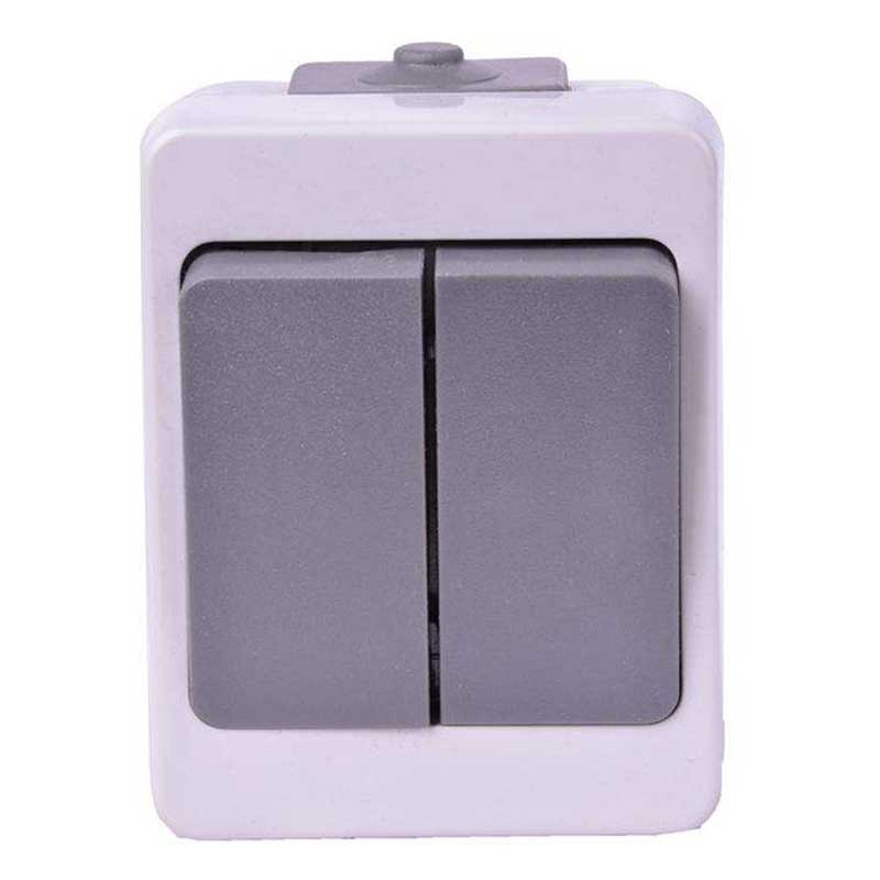 کلید دو پل روکار پارت الکتریک مدل بارانی PE74