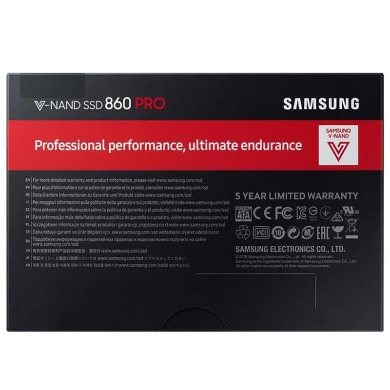 حافظه SSD سامسونگ Samsung Pro 860 256GB