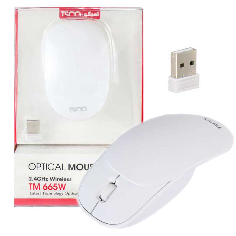 موس بی سیم TSCO TM 665W کشویی