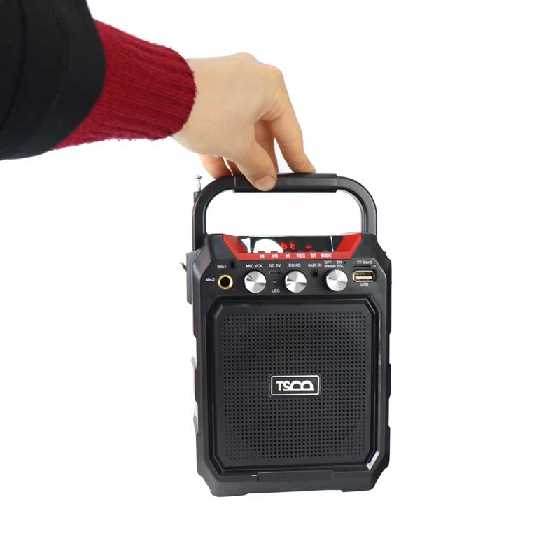 اسپیکر بلوتوثی رم و فلش خور TSCO TS 2399 + میکروفن و ریموت کنترل