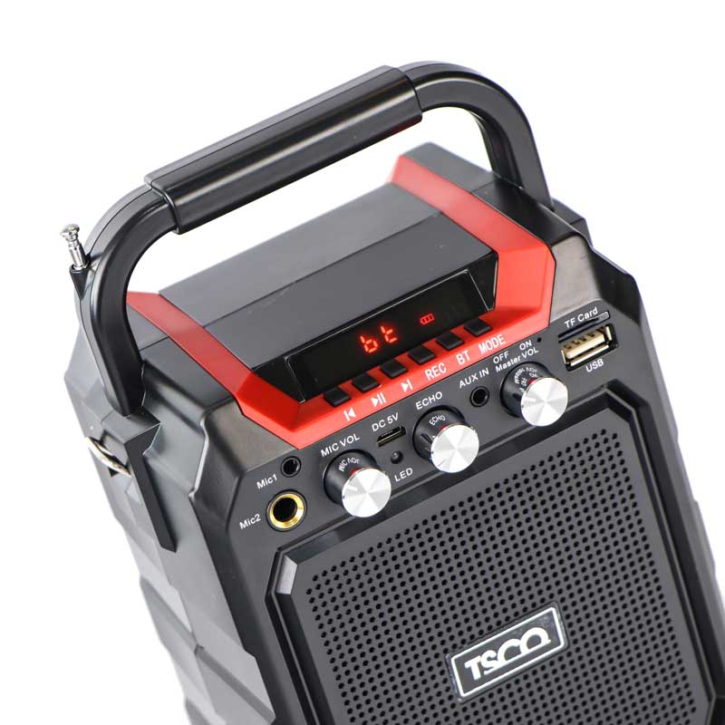 اسپیکر بلوتوثی رم و فلش خور TSCO TS 2399 + میکروفن و ریموت کنترل