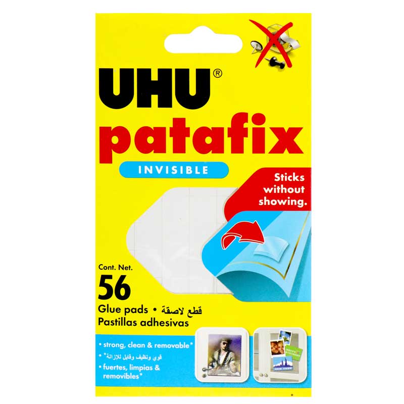 چسب خمیری بی رنگ UHU patafix 56