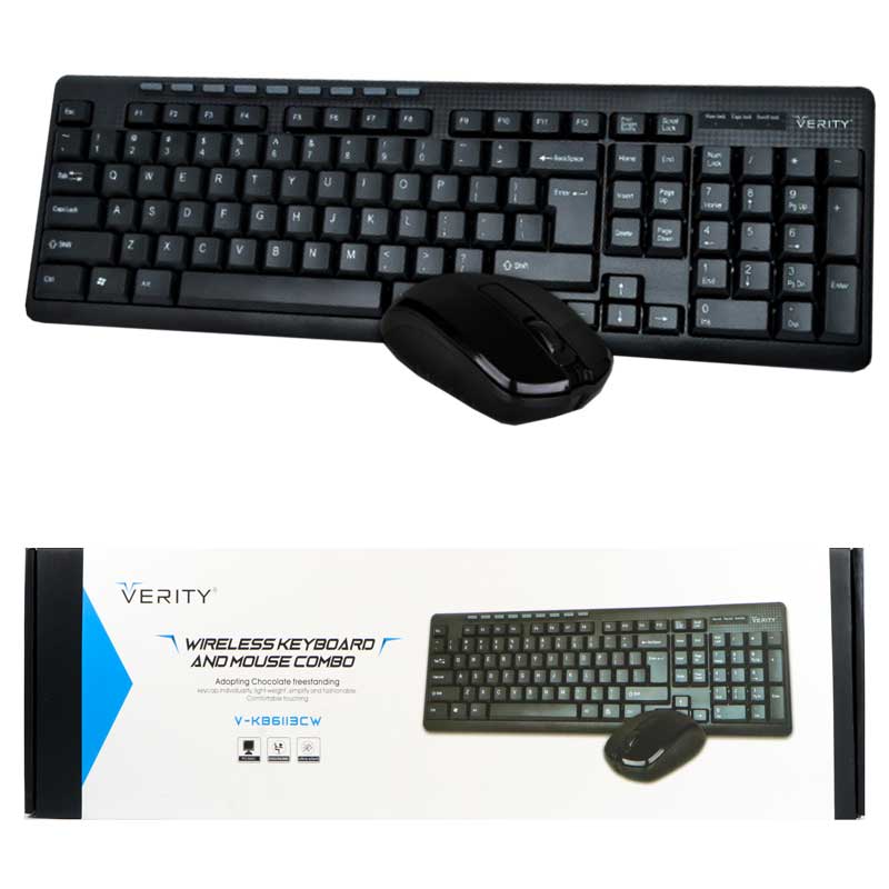 کیبورد و موس بی سیم وریتی V-KB6113CW