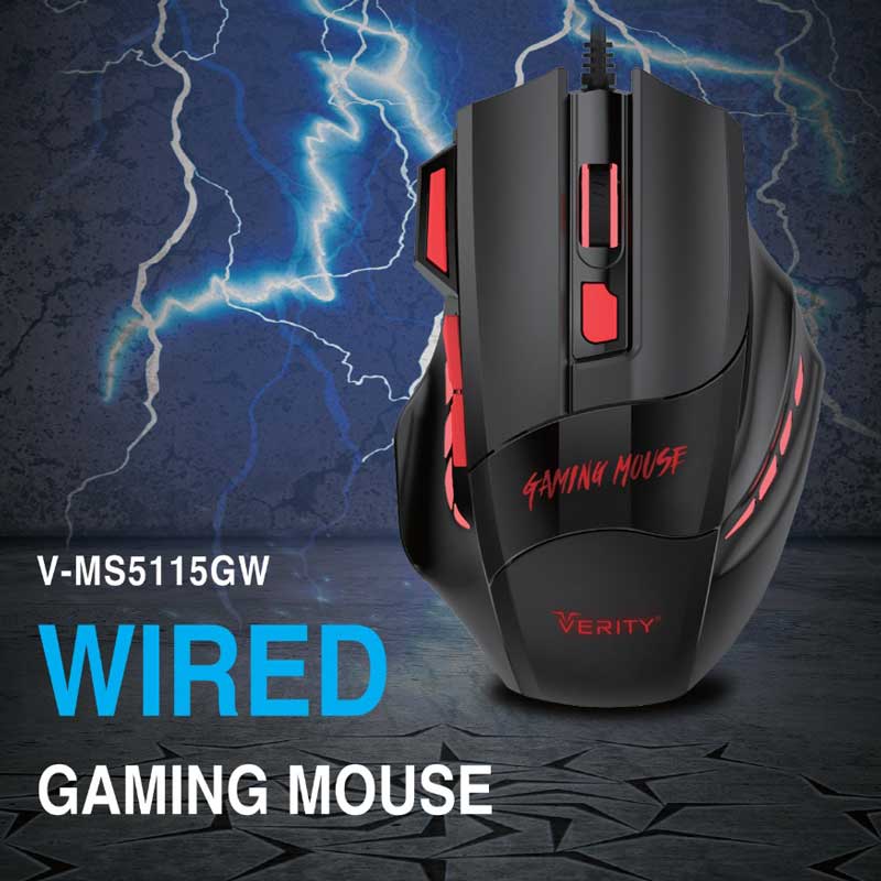 موس Verity V-MS5115G Gaming