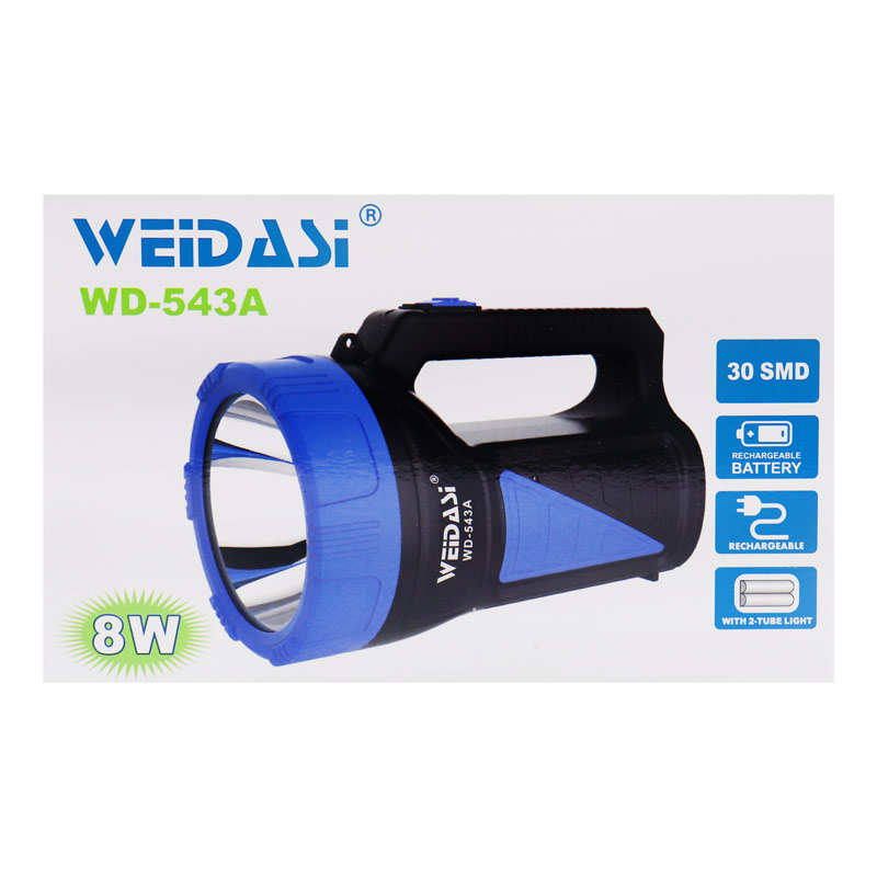 چراغ قوه شارژی ویداسی WEIDASI WD-543A