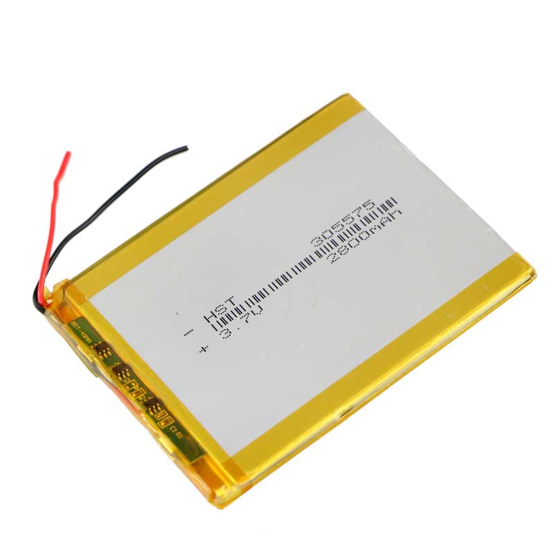 باتری لیتیوم 2800mAh 80*58*4mm 305575