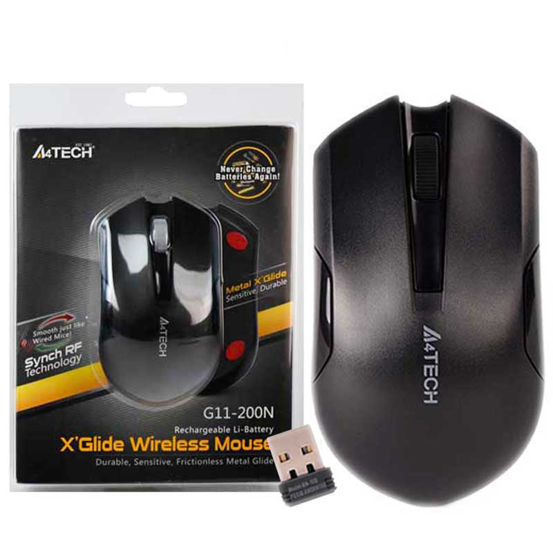 موس بی سیم A4TECH G11-200N