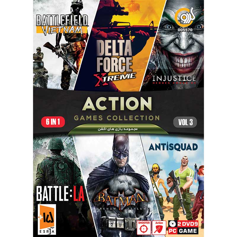 ACTION GAME COLLECTION Vol.3 PC 2DVD9 گردو