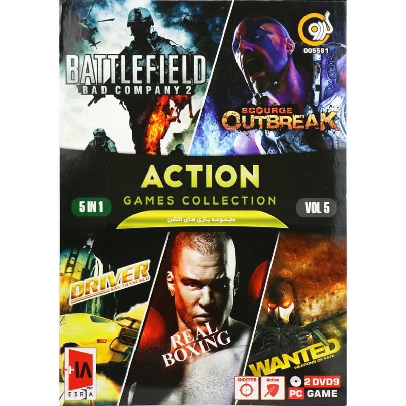 ACTION GAME COLLECTION Vol.5 PC 2DVD9 گردو