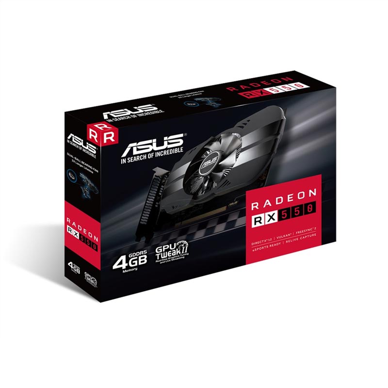 کارت گرافیک ASUS PH RX550 4GB GDDR5