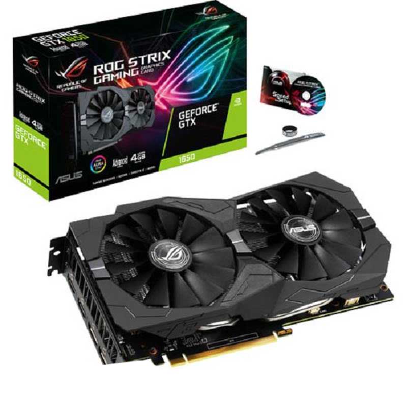 کارت گرافیک ASUS ROG STRIX GTX1650 4G GDDR5