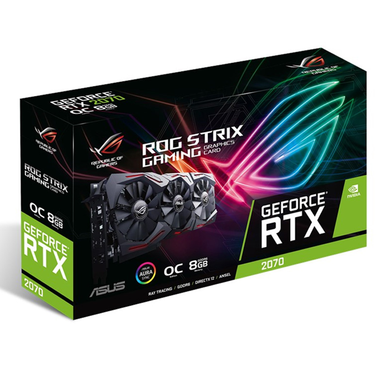 کارت گرافیک ASUS ROG STRIX RTX2070 A8G GDDR6