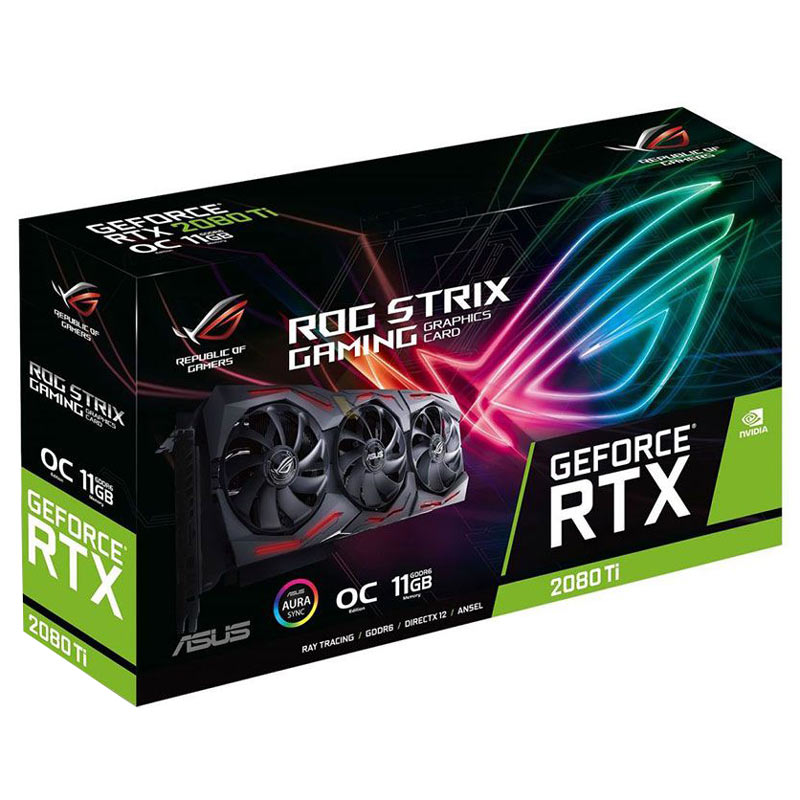 کارت گرافیک ASUS ROG STRIX RTX2080TI OC 11G GDDR6