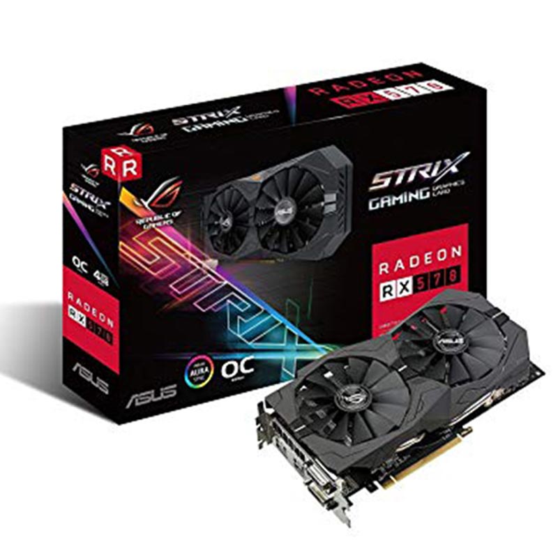 کارت گرافیک ASUS ROG STRIX RX570 OC 4GB GDDR5