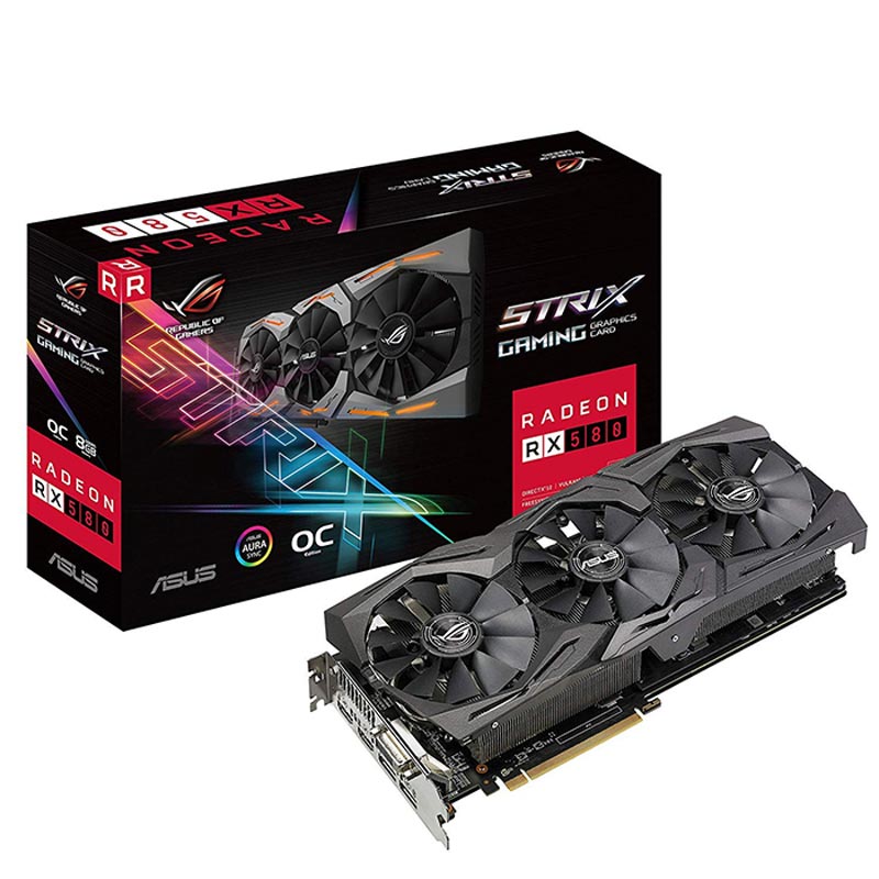 کارت گرافیک ASUS T8G RX580 8GB GDDR5