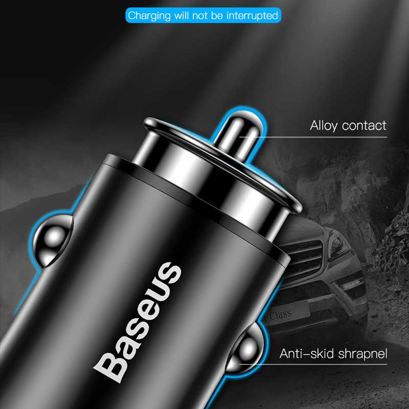 شارژر فندکی Baseus Gentleman 4.8A F635