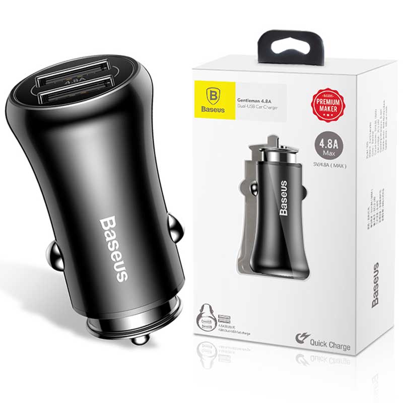 شارژر فندکی Baseus Gentleman 4.8A F635
