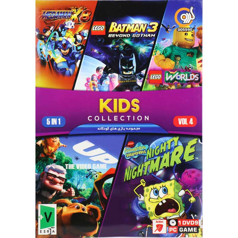 بازی Kids Collection 5 In 1 Vol.4 1DVD9 گردو مناسب برای PC