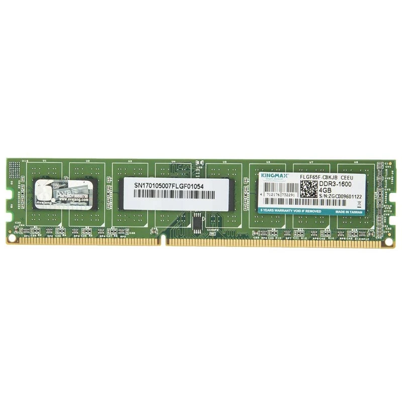 رم کامپیوتر Kingmax DDR3 4GB 1600MHz Single