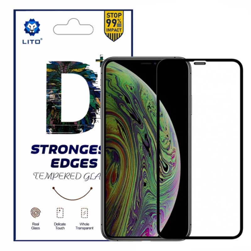 گلس +D لیتو Apple iPhone XS/11 PRO مشکی