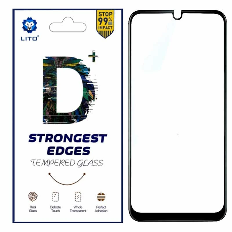 گلس +D لیتو Samsung A30s/50s مشکی
