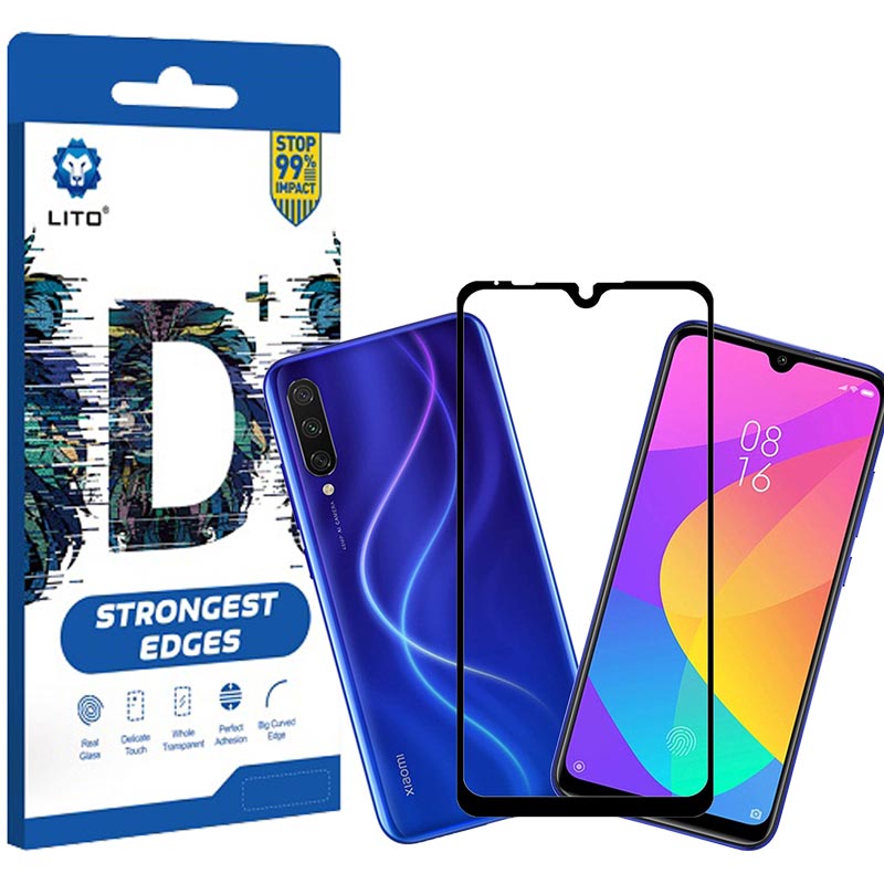 گلس +D لیتو Xiaomi Mi A3 مشکی