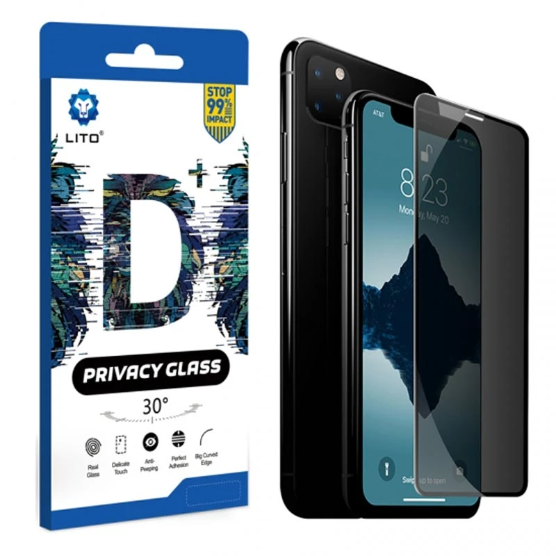 گلس Privacy لیتو iPhone 11 Pro مشکی