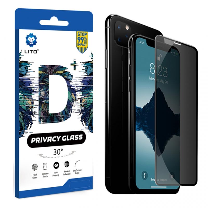 گلس Privacy لیتو iPhone 11 Pro مشکی