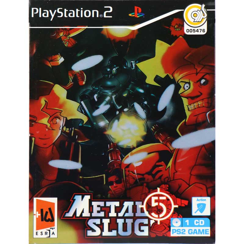 بازی METAL SLUG 5 گردو مناسب برای PS2