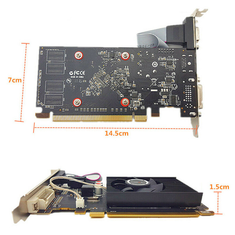 کارت گرافیک Sapphire 6450 2GB DDR3 3 Port
