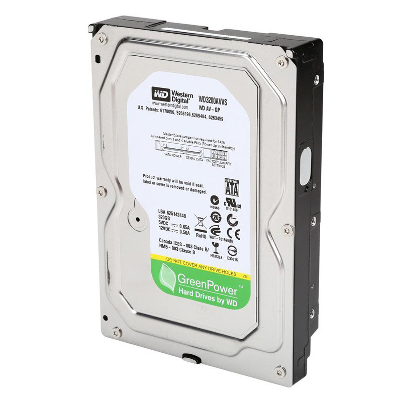 هارد اینترنال وسترن دیجیتال Western Digital Green WD3200AVVS 320GB