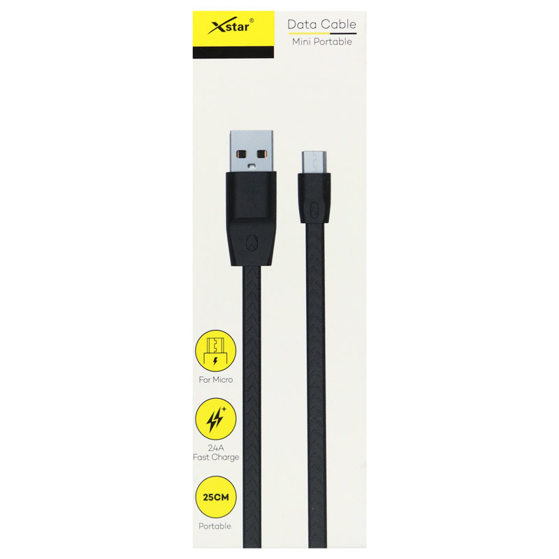 کابل میکرو یو اس بی Xstar MJ-01 25cm