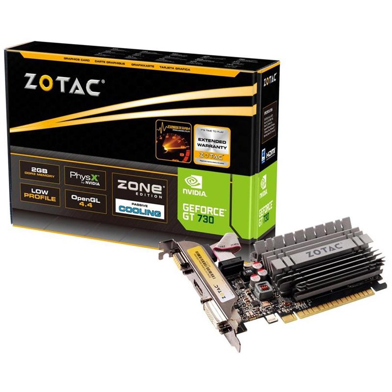 کارت گرافیک زوتک مدل ZOTAC GT 730 2GB